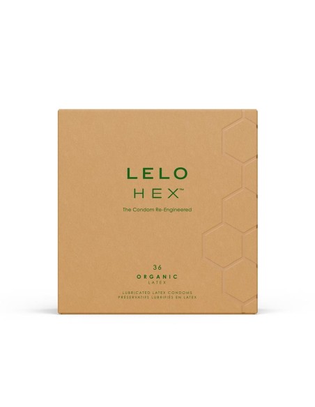 HEX Condoms Organic 36 unidades