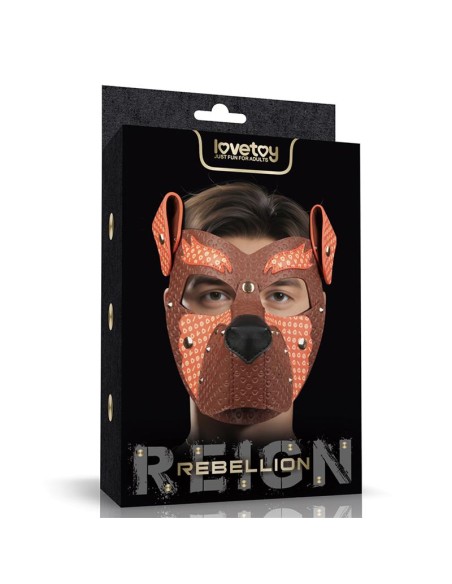 Mascara Cachorro Rebellion Reign Fox