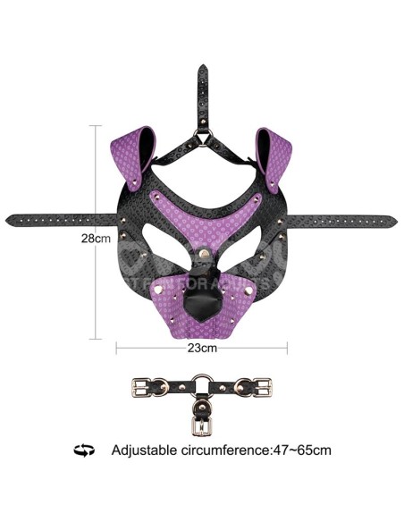 Mascara Perrito Rebellion Reign Wicked