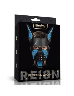Mascara Cachorro Rebellion Reign Scarred Alpha Pup Azul