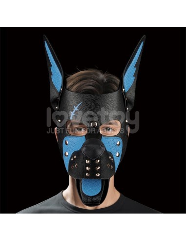 Mascara Cachorro Rebellion Reign Scarred Alpha Pup Azul