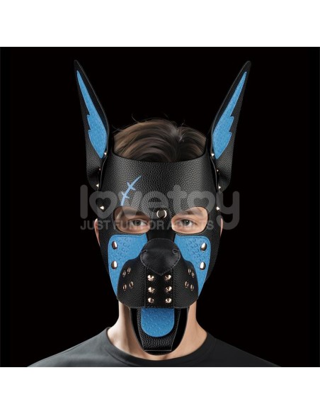 Mascara Cachorro Rebellion Reign Scarred Alpha Pup Azul