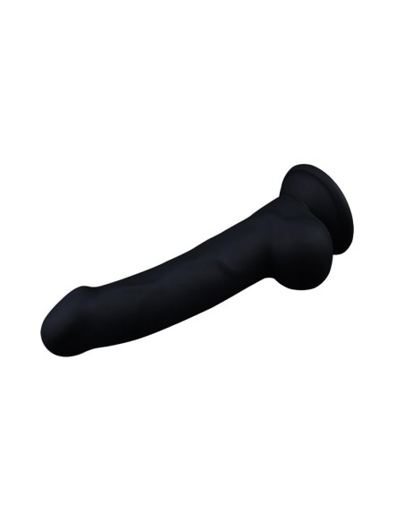 Dildo Trooper 8 Silicona Liquida Negro Dildo Trooper 8 Silicona Liquida Negro