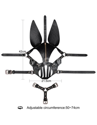 Mascara Conejo Rebellion Reign Dark Bunny