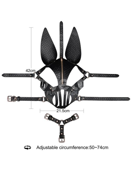 Mascara Conejo Rebellion Reign Dark Bunny