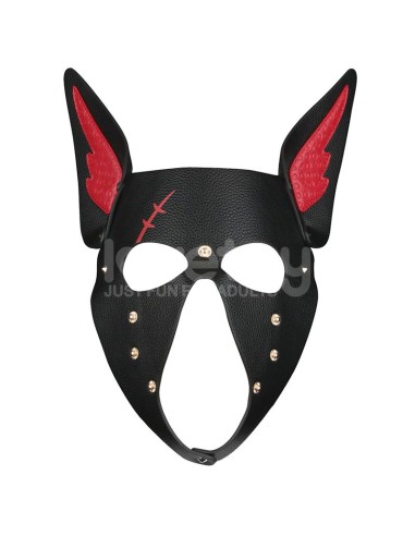 Mascara Cachorro Rebellion Reign Scarred Alpha Rojo