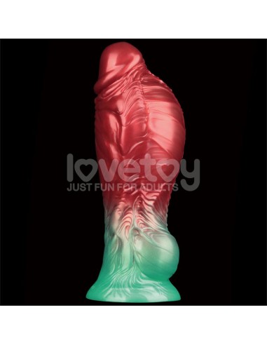 Dildo Inflable Silicona Dual Density 8