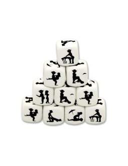 Dado Blanco de Postura 1 ud