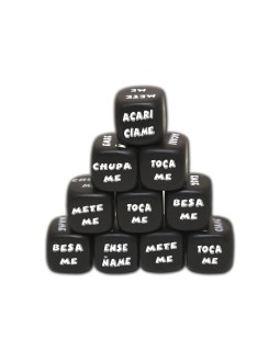 Dado de Accion Negro 1 ud