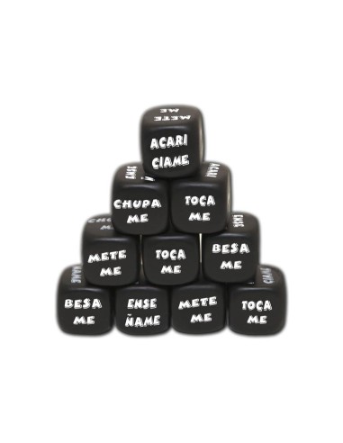 Dado de Accion Negro 1 ud