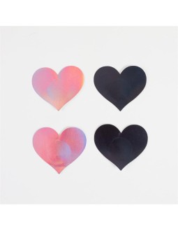 Wow Boobs Pezoneras Corazon Holograficos 2