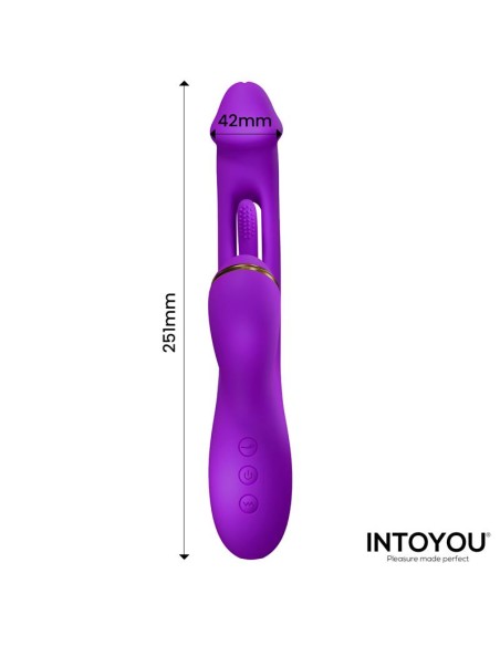 Siter 20 Vibrador con Lengua Flapping Golpeteo y Cabezales Intercambiables