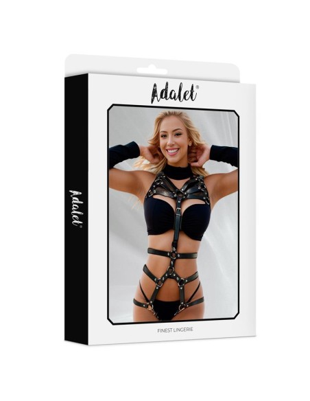 Kianna Teddy Tipo Arnes Cuero Vegano Talla unica Kianna Teddy Tipo Arnes Cuero Vegano Talla unica