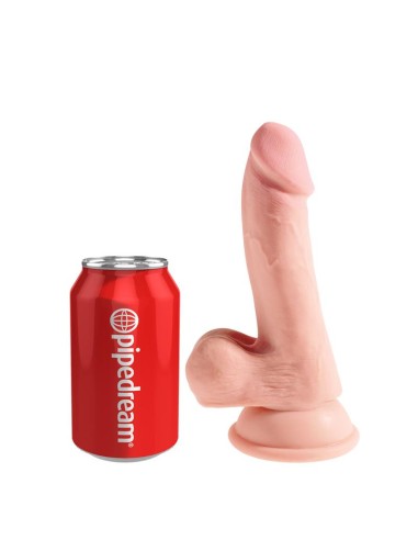 Dildo Triple Densidad con Testiculos 65