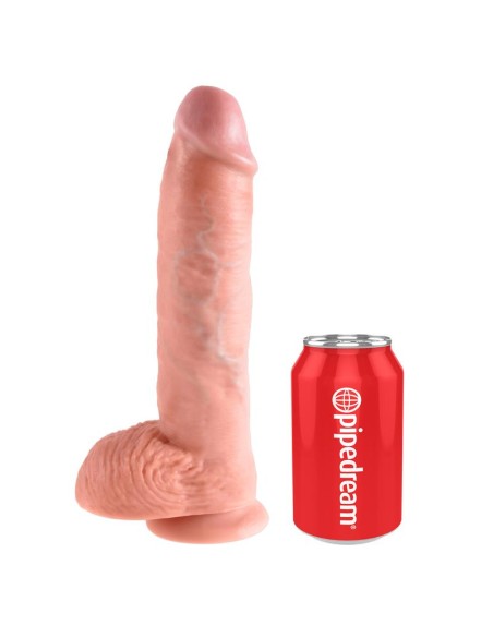 Dildo Reaslista con Testiculos 10 Dildo Reaslista con Testiculos 10