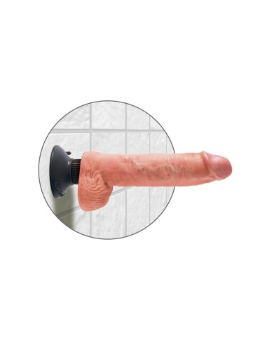 Dildo Realista con Testiculos y Vibracion 10