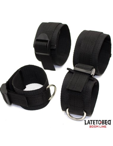 Restricciones para la Cama con Esposas Ajustables