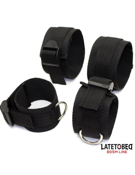 Restricciones para la Cama con Esposas Ajustables