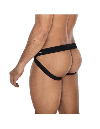 JOCKSTR4P02 Suspensorio Jock snap Negro