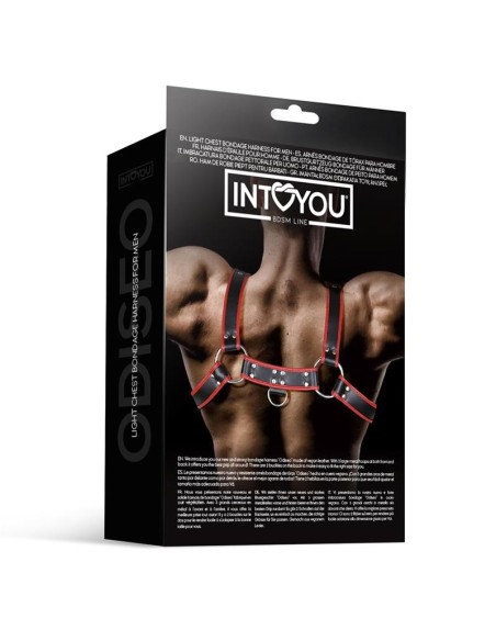 Odiseo Arnes Masculino para el Pecho Cuero Vegano Odiseo Arnes Masculino para el Pecho Cuero Vegano