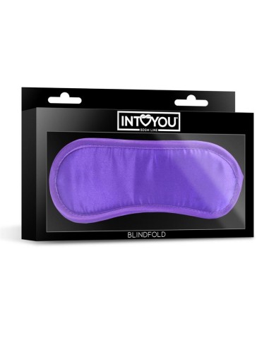 Antifaz de Saten Purpura