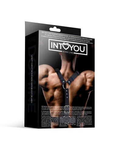 Fabrio Arnes Masculino para Bondage Cuero Vegano