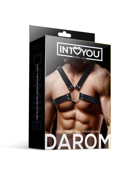 Darom Arnes Masculino para Bondage Cuero Vegano Darom Arnes Masculino para Bondage Cuero Vegano