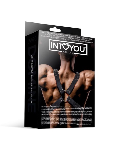 Darom Arnes Masculino para Bondage Cuero Vegano Darom Arnes Masculino para Bondage Cuero Vegano