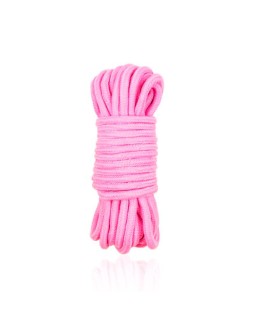 Cuerda de Bondage de Algodon 5 m Rosa
