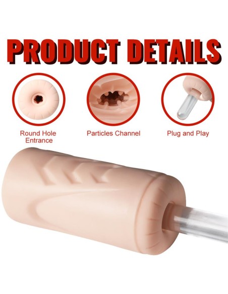 Masturbador con Vibracion y Efecto Succion Suctroker V100 I