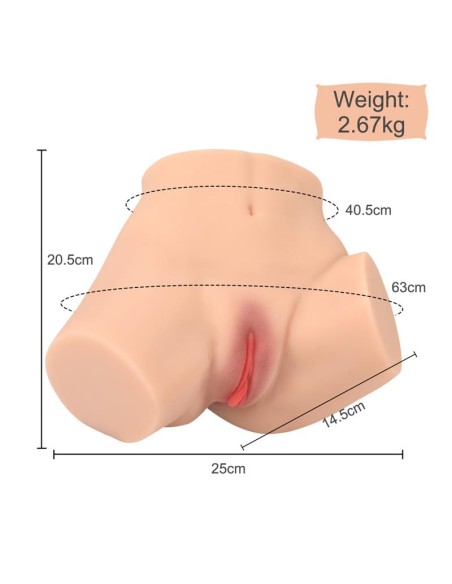 Eva Masturbador Realista 26 kg