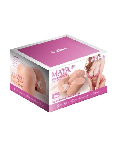 Maya Masturbador con Vibracion y Efecto Succion 45 kg