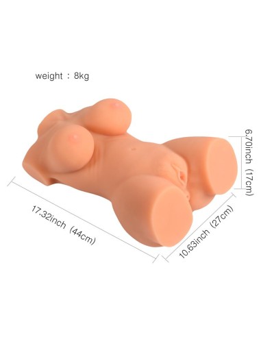 Emma Torso Realista 8 kg