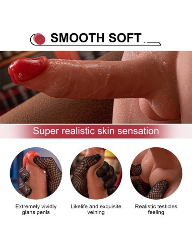 Jason Masturbador con Dildo y Ano Vibracion y Thrusting 41 KG