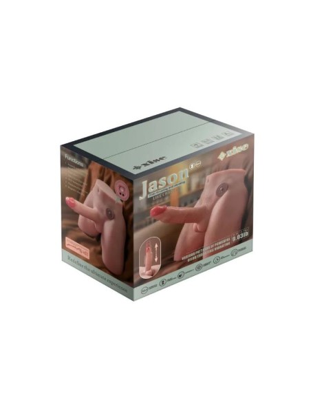 Jason Masturbador con Dildo y Ano Vibracion y Thrusting 41 KG