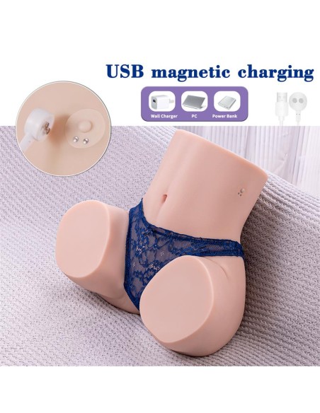 Gina Masturbador con Thrusting 125 kg