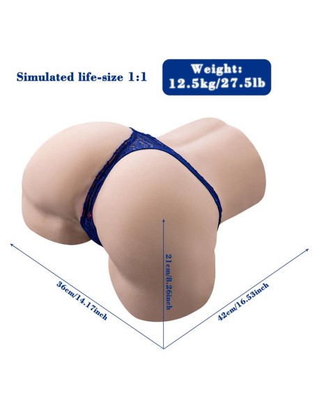 Gina Masturbador con Thrusting 125 kg