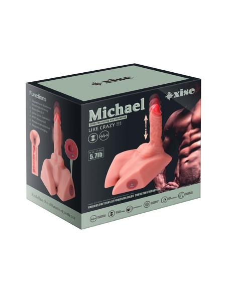 Michael Masturbador con Vibracion y Thrusting 257 kg