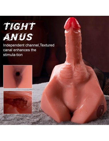 Michael Masturbador con Vibracion y Thrusting 257 kg