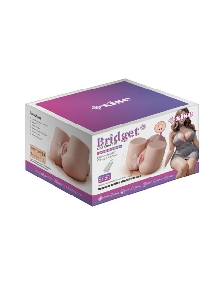 Bridget Torso con Vibracion y Efecto Succion 11 kg