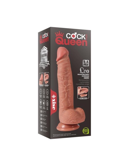 Leo Dildo Double Hardness Silicona DualLayer 944