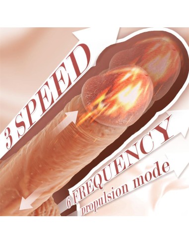 Dean Dildo con Thrusting y Vibracion 8