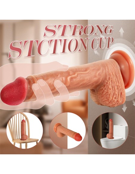 Dean Dildo con Thrusting y Vibracion 8