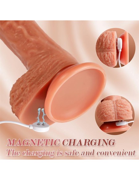 Dean Dildo con Thrusting y Vibracion 8