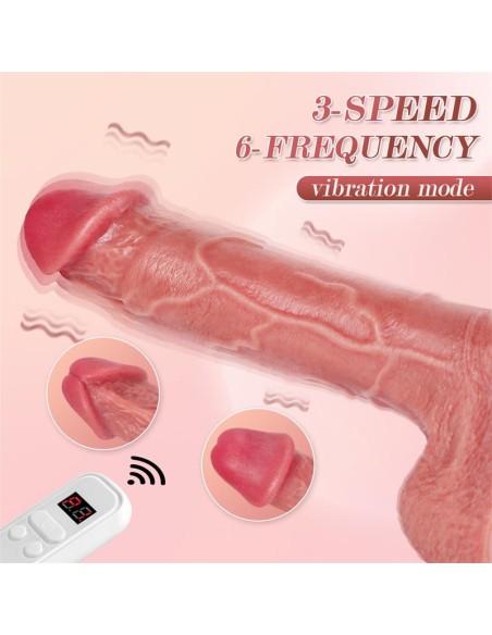 Marshall Dildo con Thrusting y Vibracion 8