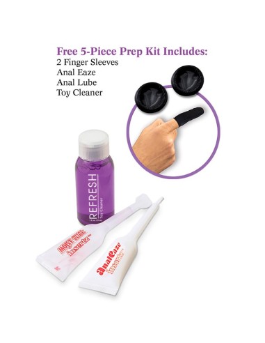 Plug Anal Mini Silicona Color Negro