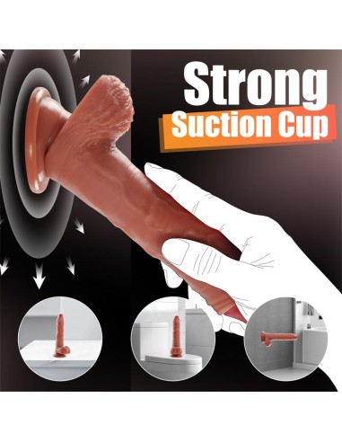 Baird Dildo con Thrusting y Vibracion 807