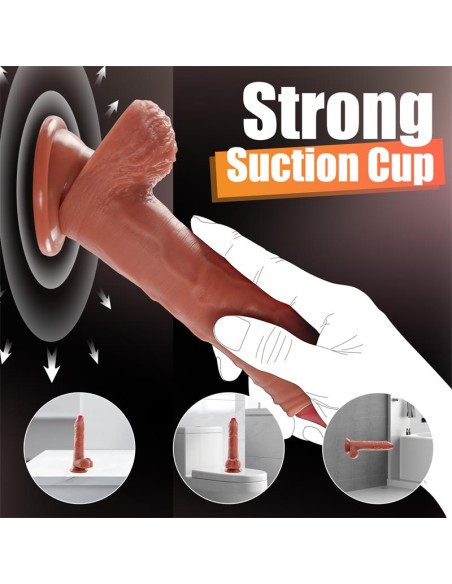 Baird Dildo con Thrusting y Vibracion 807