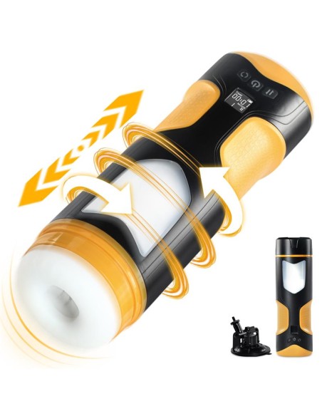 Alston Masturbador con Thrusting y Rotacion