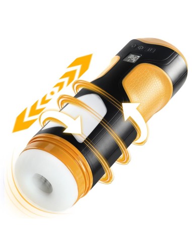 Alston Masturbador con Thrusting y Rotacion